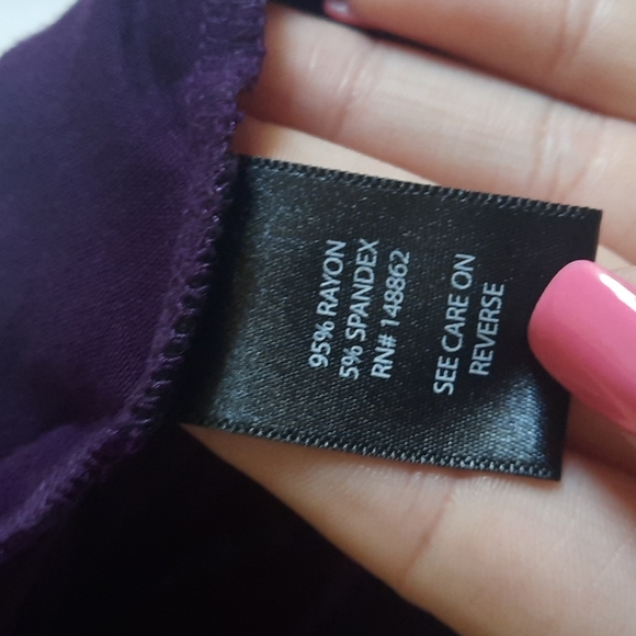 Torrid Super Soft Purple Blouse BOGO - Picture 5 of 6